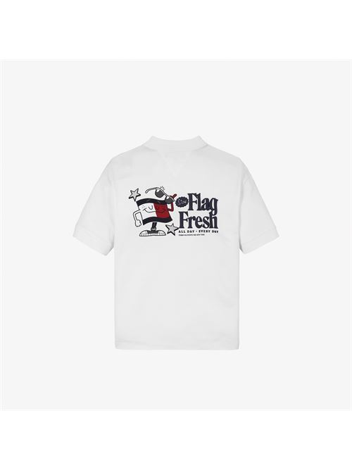 FLAG FUN REG POLO SS TOMMY HILFIGER | KB0KB09595/YBR